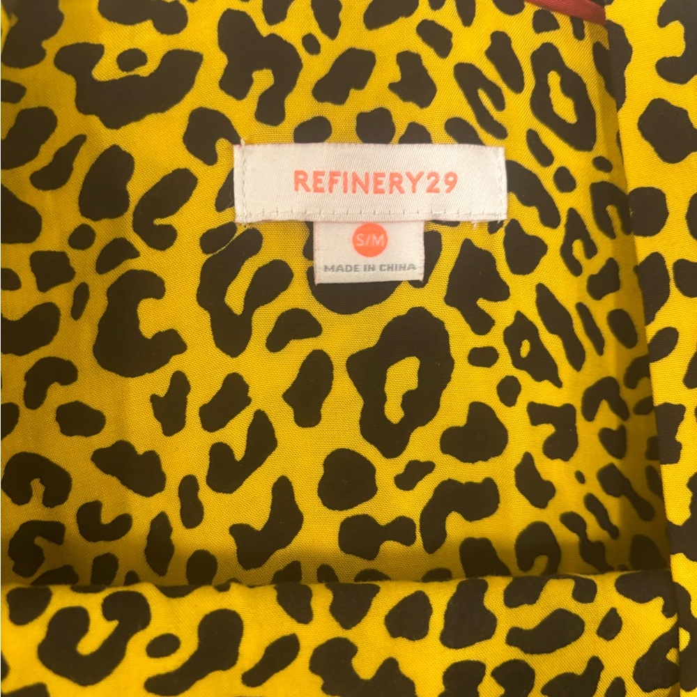 REFINERY 29 Leopard Print 3PC Long Robe set - Picture 5 of 5
